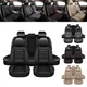 Seat Covers,Front&Rear Seats PU Leather Seat Cushion For Ford/Toyota (2/5 Seats)