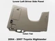 55450-48100 04 05 06 07 Toyota Highlander Lower Left Knee Bolster Kick Panel OEM