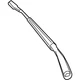 New Genuine Mercedes-Benz Wiper Arm 1768203400 / 176-820-34-00 OEM