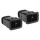 2pcs Passenger Side Dark Grey Dash Air Vent for Chevy Tahoe Silverado GMC Sierra