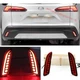 For Toyota Corolla Cross 22-2025 Rear Bumper Decoration Lamp LED Brake Light