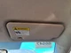 2012 Mazda 3 Passenger Sun Visor Assembly Black Used OEM 268-10300R