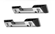 1964 - 1966 Mustang Arm Rest Base Set, ACP FM-BA002F