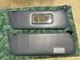 1987 1996 Ford Truck F150 Vinyl Sun Visors Blue Pair Bronco F250 F350 OEM NICE