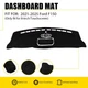 Fit For 2021-2025 Ford F150 Dashboard Cover Dashmat Dash Mat Cover Dash Pad`