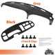For 98-02 Dodge Ram Pickup ABS Dash Bezel & Dashboard Cover Overlay W/clips