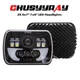 7x6" 5x7 LED Headlight Halo Bulb For Mazda Pickup B2000 B2200 B2600 1986-93