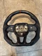 2018-2021 Jeep Carbon Fiber/leather Steering Wheel. Like New Condition
