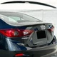 Factory Style Spoiler for Mazda 3 Sedan 2014-2019 GLOSSY BLACK Rear Trunk Wing