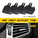 A/C Air Conditioning Vent Outlet Tab Clip 4PCS For Mercedes Benz W166 X166 ML GL