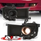 Smoke Fog Light Lamps + Bulb Wiring Kit For 2004-2006 Mitsubishi Lancer Ralliart