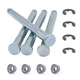 Door Hinge Pin & Bushing Repair Kit For Chevy S10 GMC S10 Pickup Blazer GMC S15