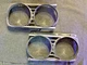 1964 BUICK SKYLARK SPECIAL HEADLIGHT BEZELS LH RH PAIR OEM  1361906 1361907