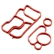 Engine Oil Cooler Gasket Kit Replacement for Audi A4 Q5 Oil Filter Housing
