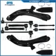 Front Control Arm and Ball Joint Tie Rod End For Chevrolet City Express 15-18