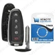 Replacement for 2013-2016 Ford Flex Taurus Remote Key Fob Shell Case + Insert