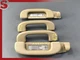06-12 Mercedes X164 GL550 ML450 R500 Roof Grab Handle Beige Set OEM