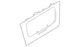 Genuine Volkswagen Instrument Panel Bezel 5K0-858-069-P-1QB