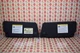 2011-2015 FORD EXPLORER RIGHT & LEFT CLOTH SUN VISOR SET W/OUT ILLUMINATION OEM