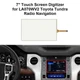 7" Touch Screen Digitizer for LA070WV2 Toyota Tundra Radio Navigation Unit