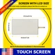 For 2014-2019 Toyota Highlander Radio 8" Navigation Touch Screen Glass Digitizer