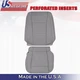 2015 2016 2017 Fits Ford F150 Lariat Driver Top & Bottom Leather Covers Gray