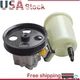 Power Steering Pump w/ Reservoir Pulley For Dodge Ram 1500 V6 3.7L V8 4.7L 5.7L