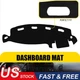 For 1998-2001 Dodge Ram 1500 2500 3500 Dashboard Dash Cover Mat Pad Carpet Black