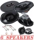 JBL CLUB964M 6x9" Front-Rear & 3.5" Dash Speakers for 2009-2025 Dodge RAM 1500