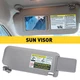Driver Side Gray Sun Visor for 06 07 08 09 10 11 12 Toyota RAV4 74320-42501-B2