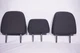 2018-2022 TOYOTA C-HR CHR REAR SEAT HEADREST HEAD REST SET CLOTH BLACK OEM