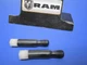 02 03 04 05 Dodge Ram FRONT rear DOOR LOCK ROD CAP PULLS SLATE gray 2002-2005 ✅