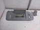 CADILLAC ESCALADE Passenger Right Side Gray Cloth Sun Visor with Lighted Mi