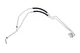 Sunsong Engine Oil Cooler Hose Assy Inlet  Outlet Assy 02-05 GMC Sierra 150