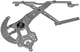 Front Left Window Regulator Dorman For 2002-2007 Subaru Impreza Wagon 2003 2004