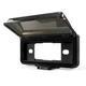 Enrock Marine Single Din Radio Dash Cover Boat/OffRoad, Spring Loaded, Tinted