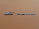 18 19 20 JAGUAR E-PACE EPACE REAR EMBLEM LOGO BADGE SIGN SYMBOL USED OEM A48021