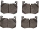 Dynamic Friction 59TC41V Front Brake Pad Set Fits 2019-2024 Jaguar F-Pace SVR