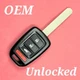 Unlocked OEM Honda CR-V LX HR-V Remote Head Key 4B Hatch MLBHLIK6-1T