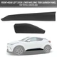 For 2018-2022 Toyota C-HR Front+Rear Left Door Lower Molding Trim Garnish Panel