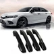 Set of 4 For Honda HR-V 2023-2026 Door Handle Cover WITH Front Smartkey Black