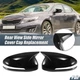 1 Pair Rearview Mirror Cover Overlay Gloss Black for Kia Optima K5 2011-2015
