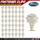 50Pcs 10.5 mm Triple Head Fasteners Trim Panel Retainer for Honda Accord Acura