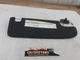Jeep JK Wrangler OEM Driver Left Front Sun Visor w Mirror Black 2010 42673