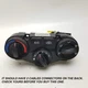 06 07 08 09 10 11 KIA RIO Dash Climate Control Heater AC Switch 2 Cables