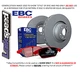 EBC Rear Discs & Redstuff Pads for Mercedes E Class T211 Sport Package 06>09