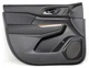 OEM Front Left Driver Side Front Door Trim Panel Black for GMC Acadia 84480591
