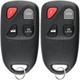 Keylessoption Keyless Entry Remote Car Key Fob For Mazda 3 2007-2011 Mazda3