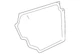 Genuine GM Passenger Side Rear Door Water Deflector 13387030