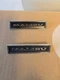 USED OEM 70 71 72 Chevrolet Chevelle Malibu Door Panel emblems GM part # 7793368